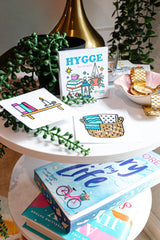 Hygge Mini Coloring Book | Pocket-Sized Coloring Book for Adults