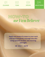 Firm Believer™ Pomegranate + Goji Stem Cell Exosome Neck + Face Cream