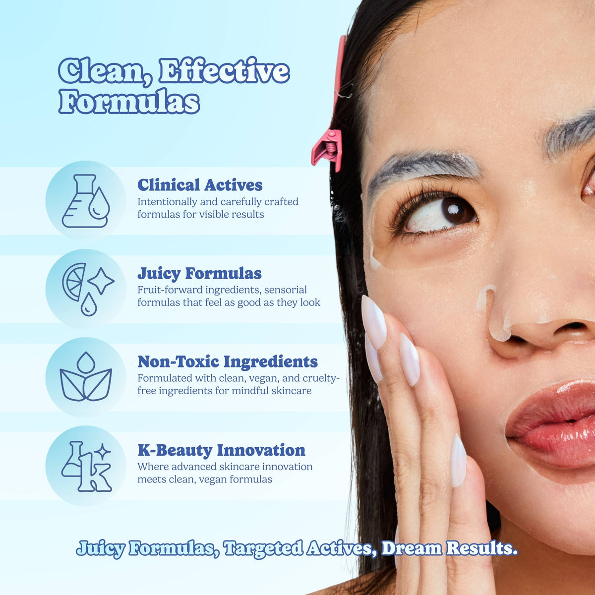 Blue Spirulina Moisture Repairing Raw Juice Mask