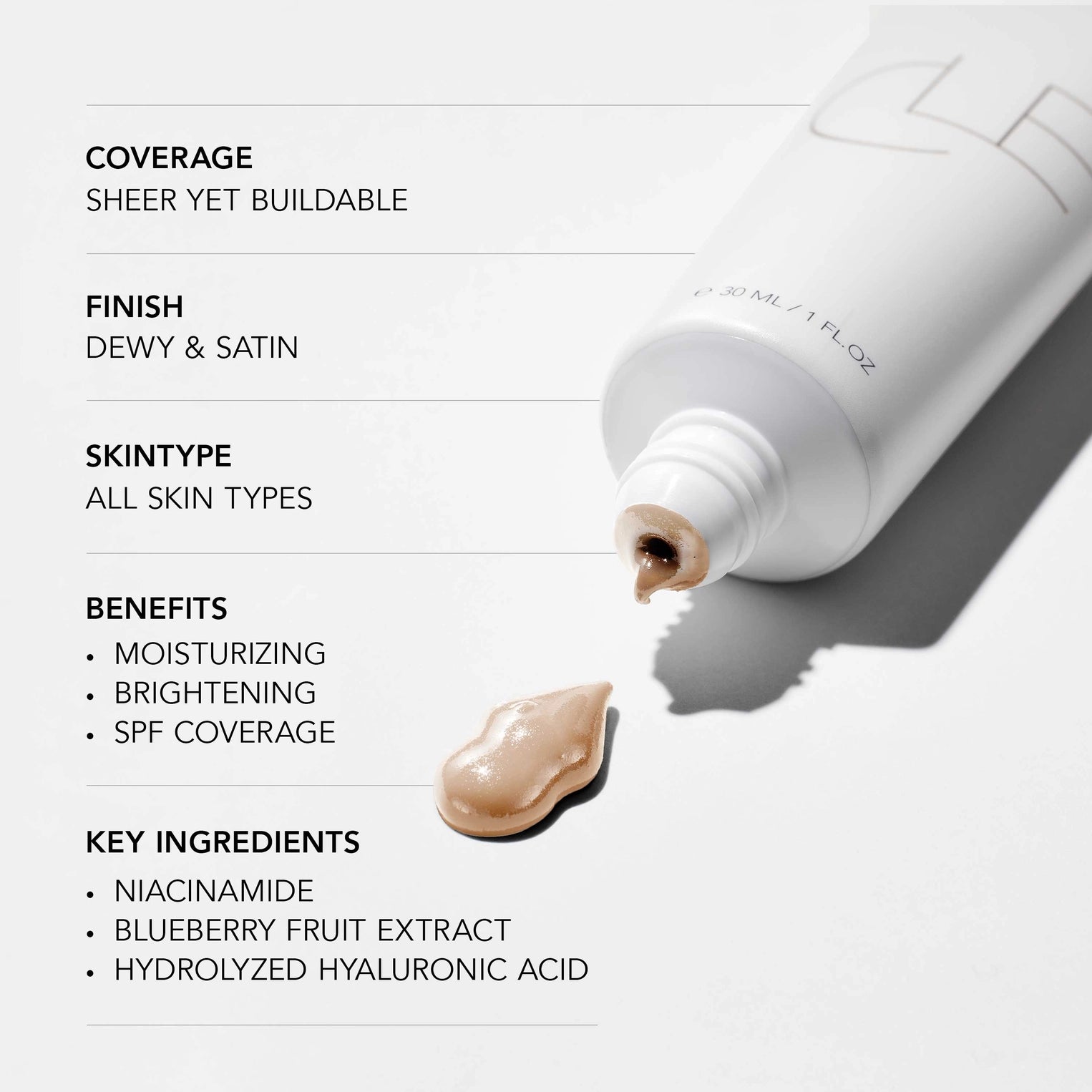 Tinted CCC Cream SPF 30–50 | Glow-Boosting CC Cream with Medium Coverage