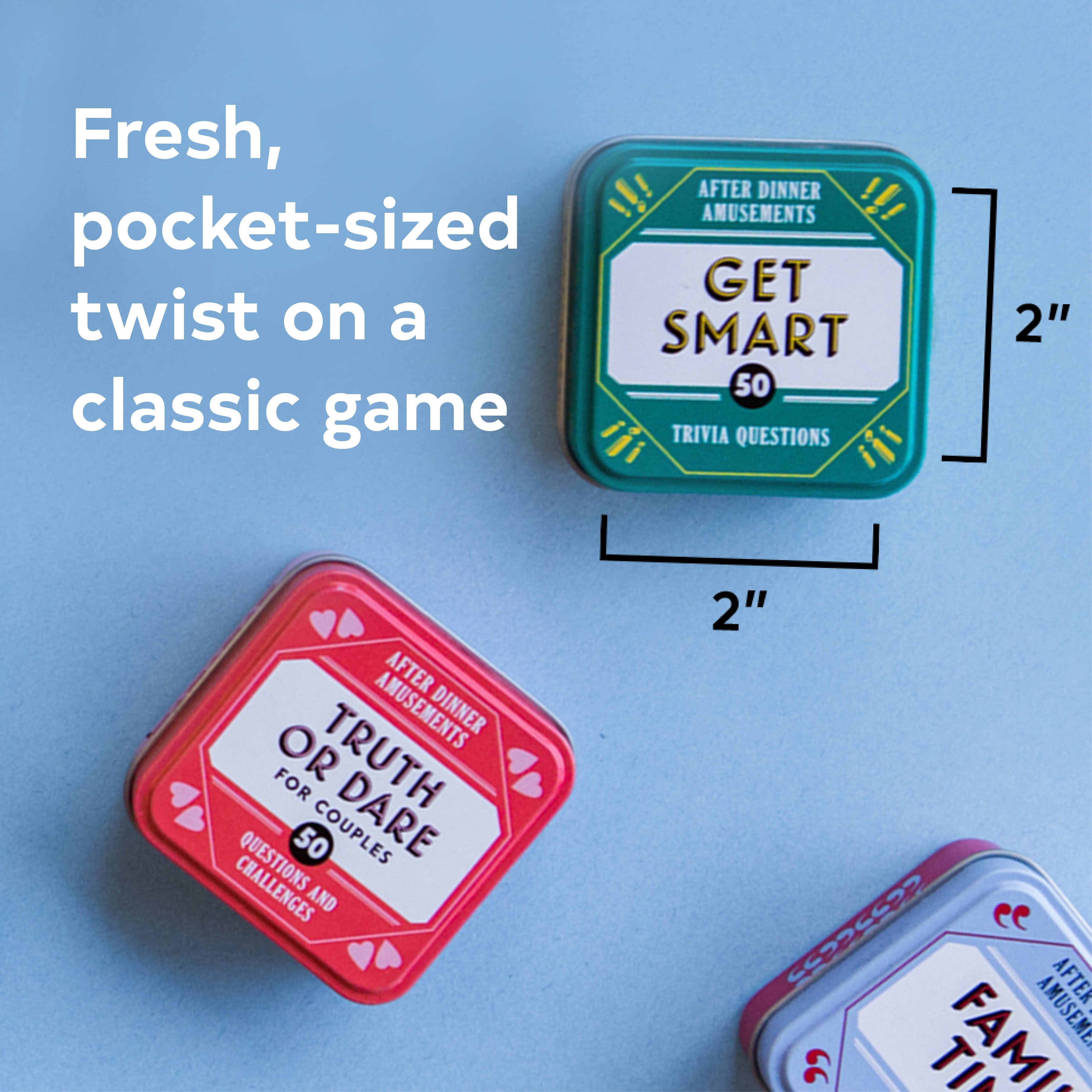 After Dinner Amusements | Which Would You Choose?