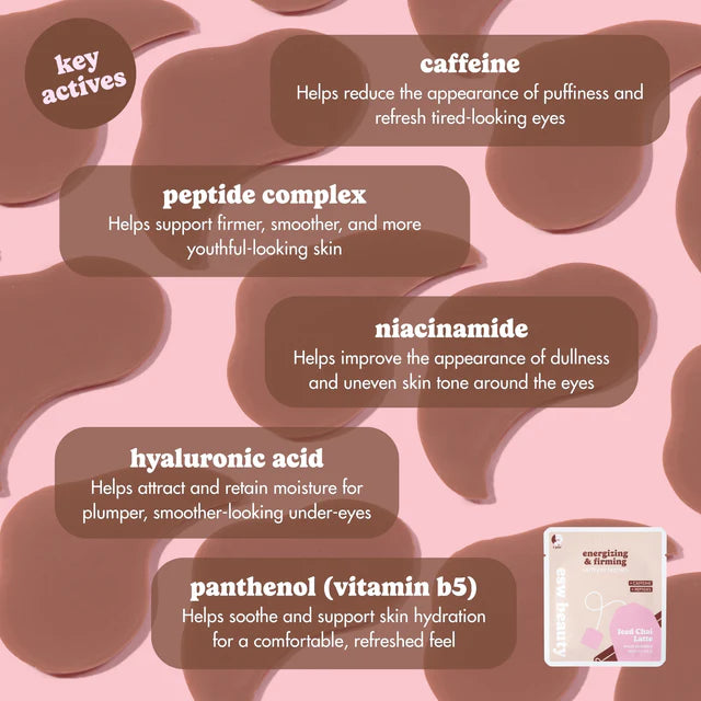 Iced Chai Latte Energizing & Firming Eye Patches