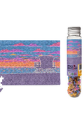 MicroPuzzles Coastal California Mini Puzzle | 150-Piece Beach Sunset Jigsaw Puzzle