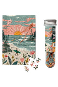 Sunrise Beach Surf Mini Puzzle | 150-Piece Coastal Jigsaw Puzzle