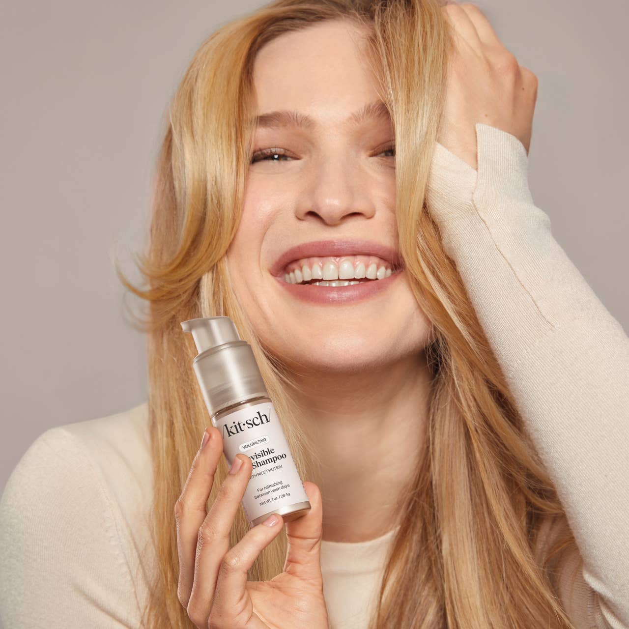 Non-Aerosol Dry Shampoo Powder for Volume & Oil Control