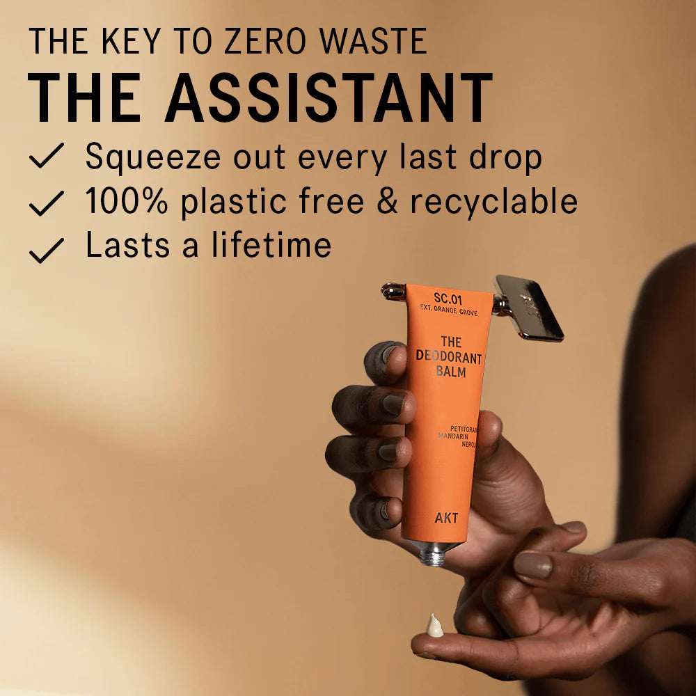 AKT Deodorant Tube Key | Zero-Waste Tube Squeezer for Deodorant & Skincare