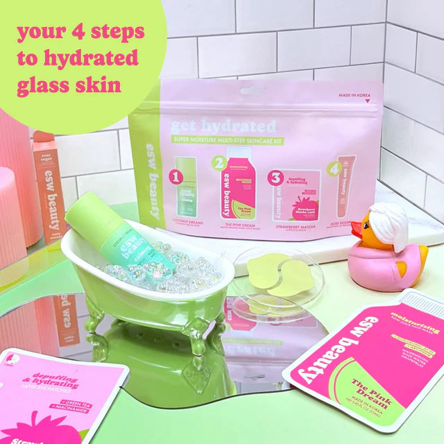 Get Hydrated Skincare Kit | Hydrating Self-Care Gift Set