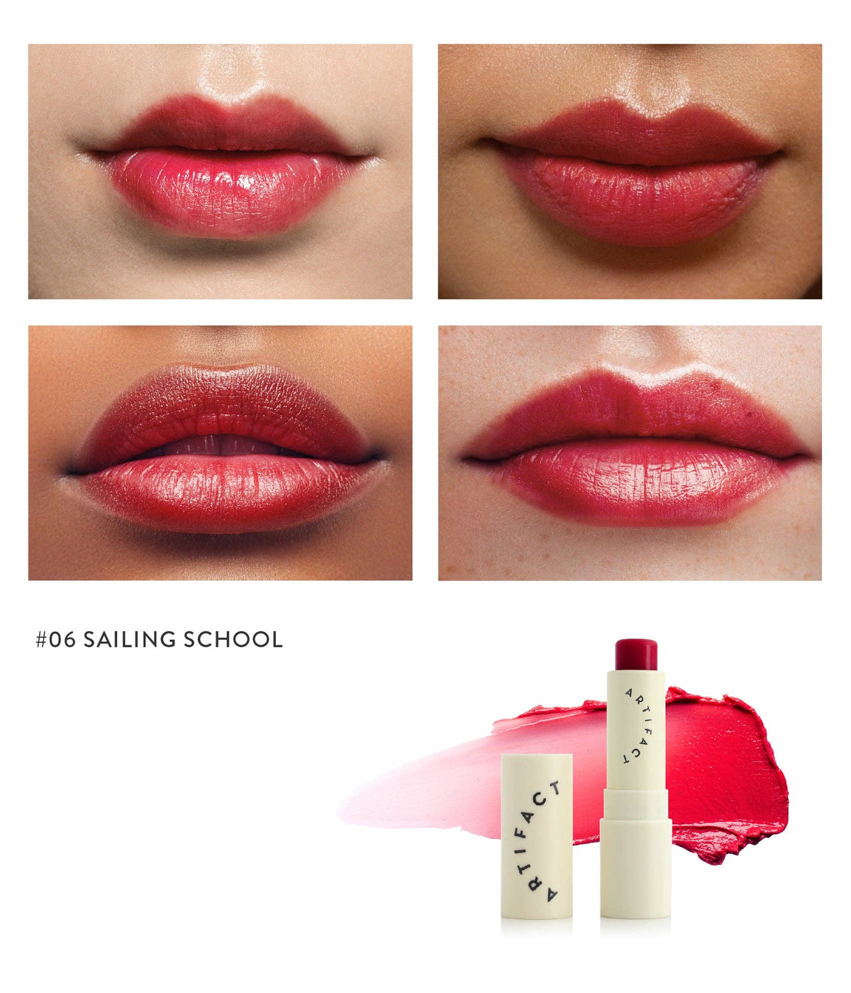 Sheer Nourishing Lip Balm Tint | Buildable Color with Cupuaçu Butter & Squalane