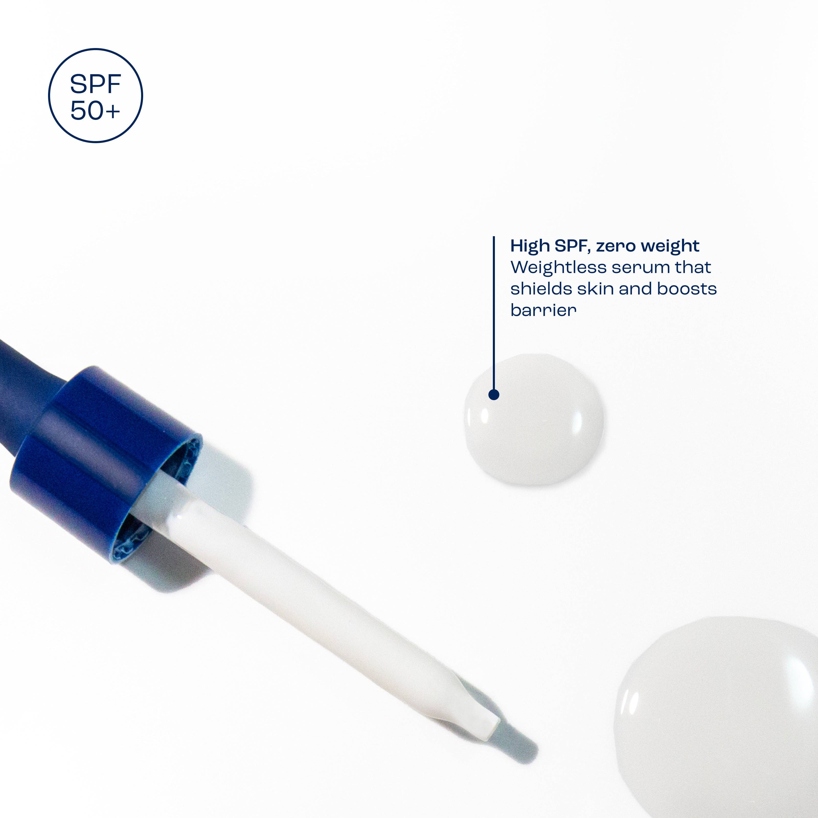 SunDay Mineral Serum SPF 50+ | High-Protection Mineral Face Sunscreen Serum
