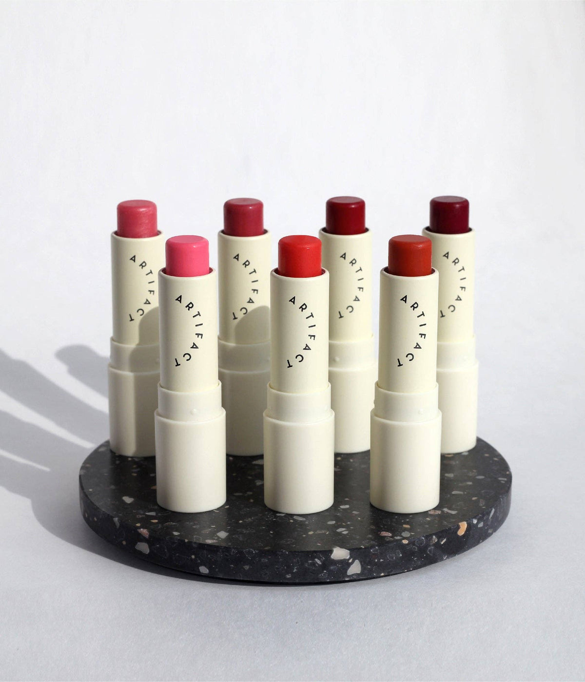 Hydrating tinted lip balm with Cupuaçu butter and squalane for sheer buildable lip color.