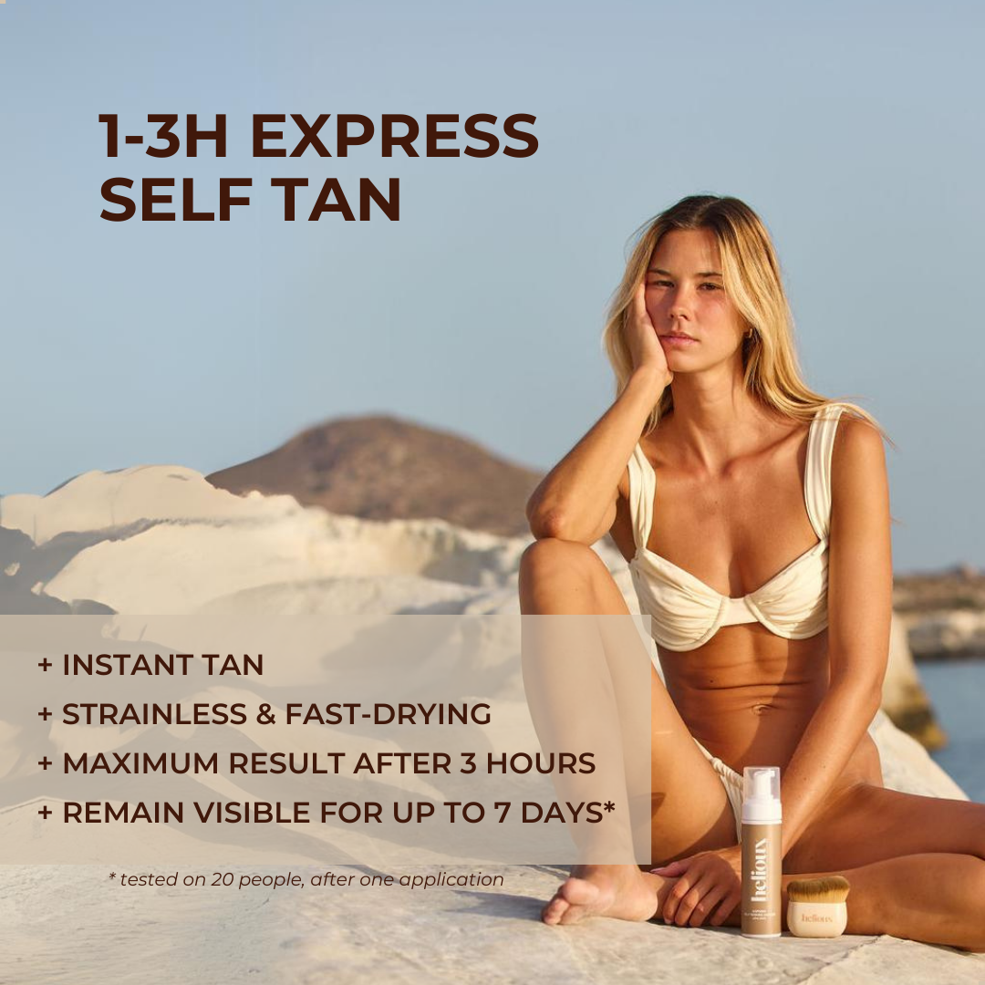 Self Tanner Mousse 1-3 Hour Express Tan | Medium Shade