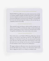 Mindful Affirmations for Health & Wellbeing