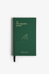 The Three Question Journal - Green