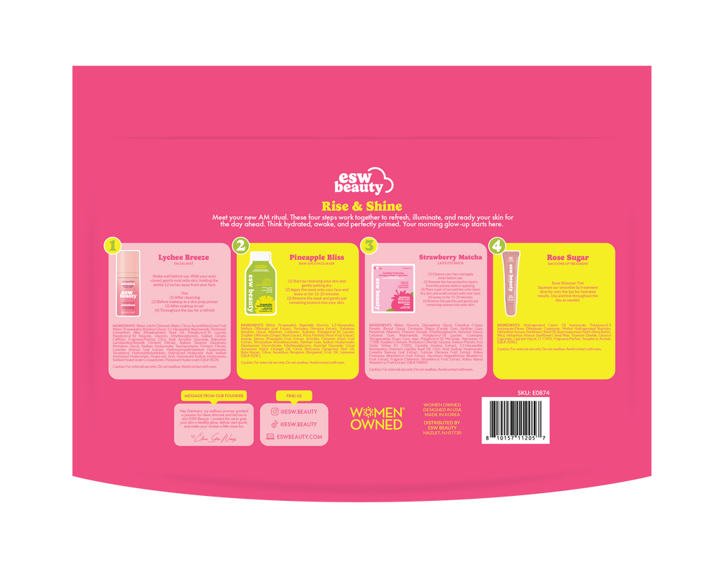 Rise & Shine AM Skincare Kit | Morning Skincare Gift Set