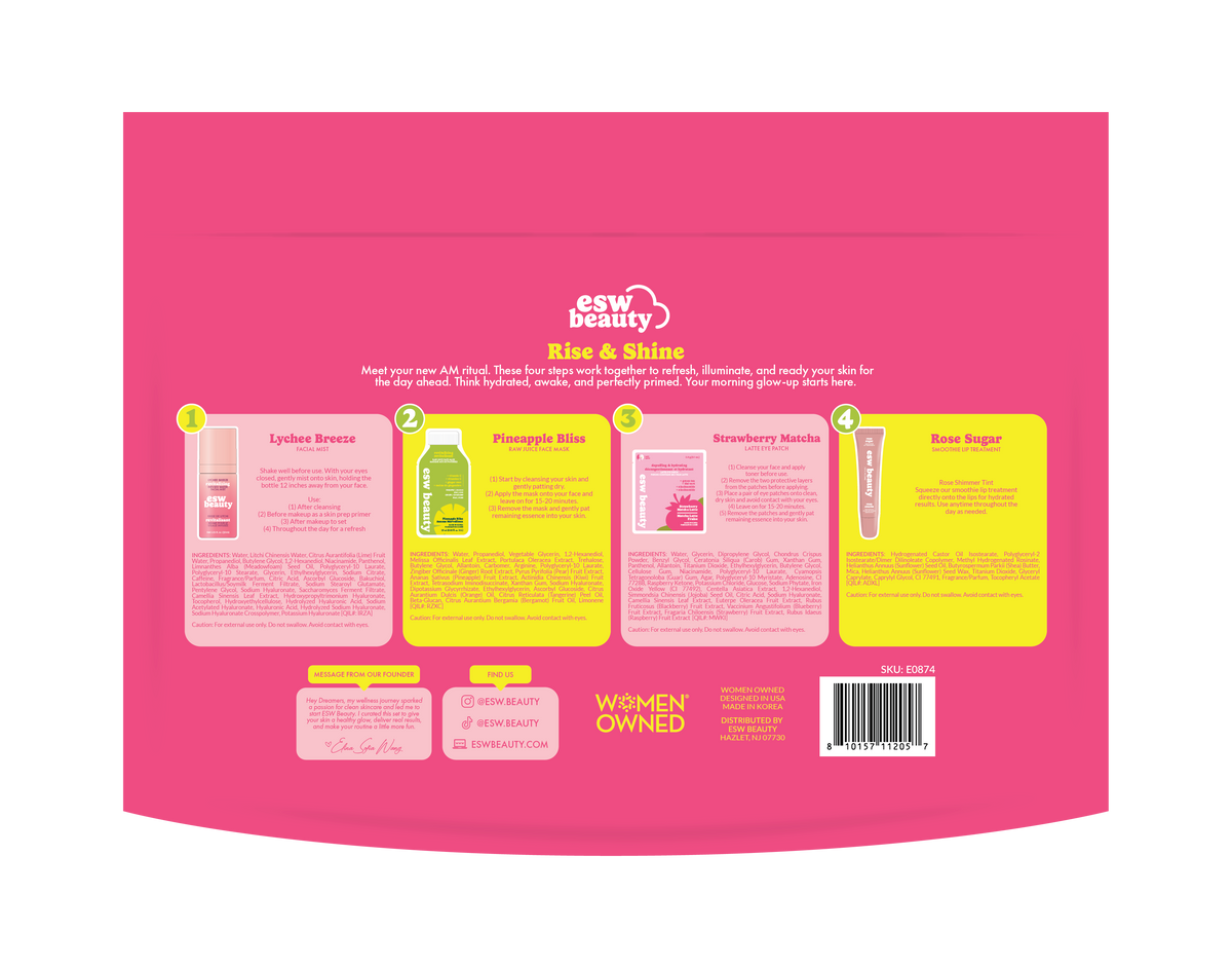 Rise & Shine AM Skincare Kit | Morning Skincare Gift Set