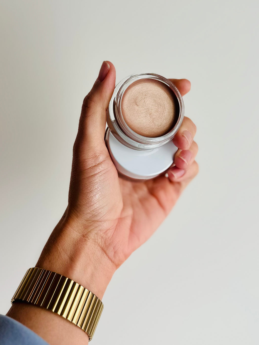 Vanilla Dew Cream Highlighter | Plastic-Free Glow for Face, Eyes & Lips