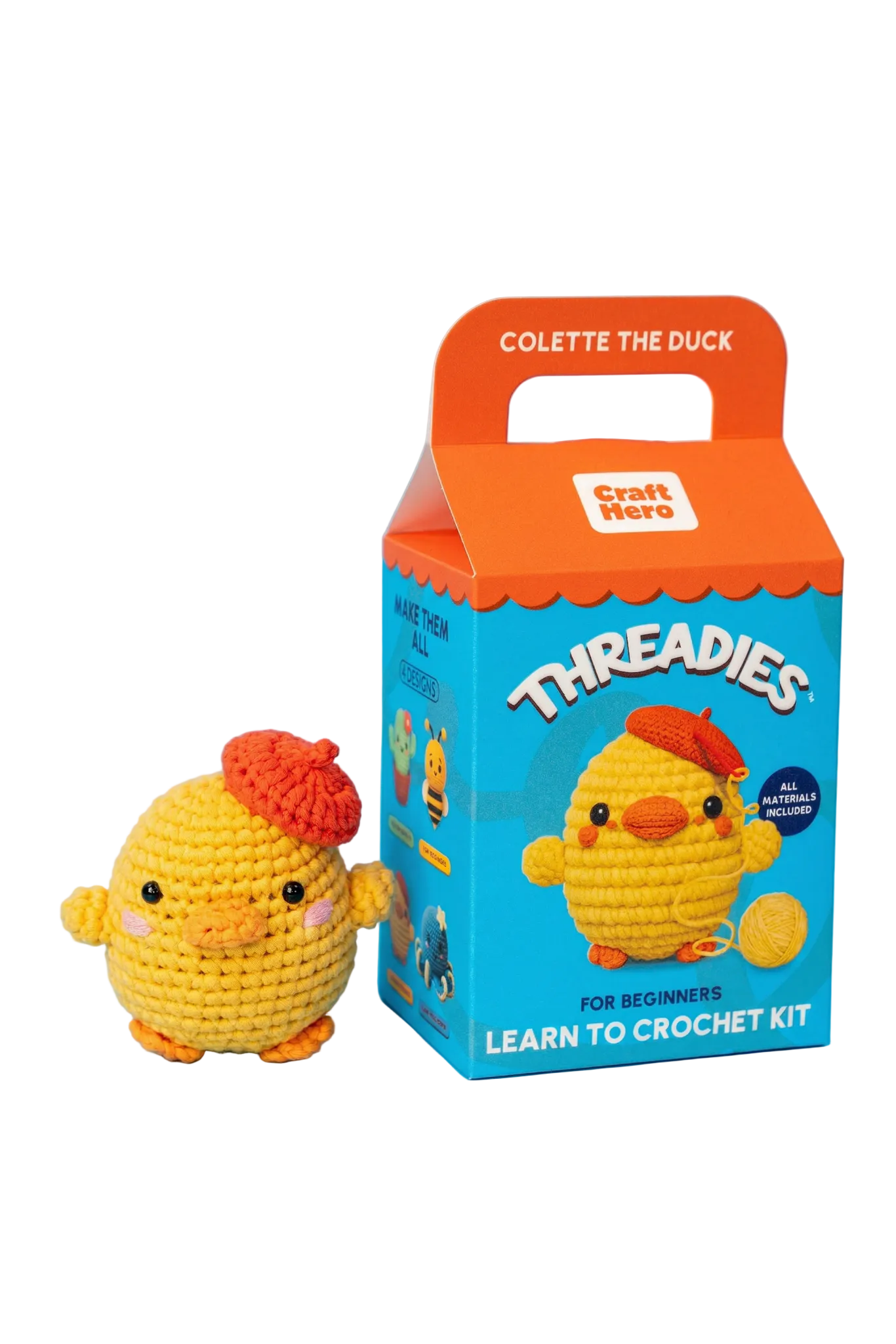 Crochet Kit for Beginners | Colette the Duck