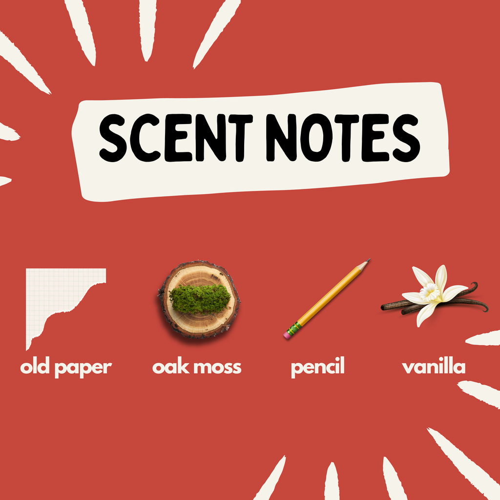 Book Fair Scented Soy Hand-Poured Candle