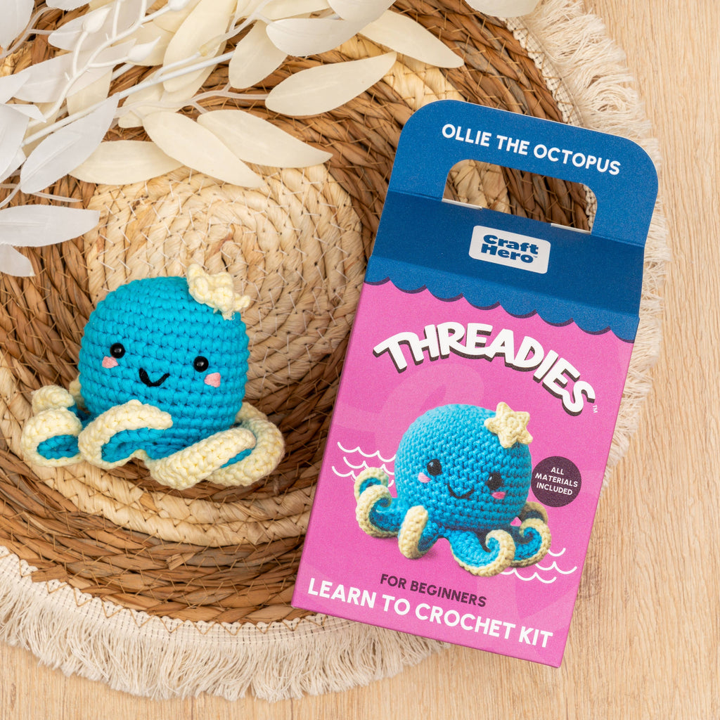 Crochet Kit for Beginners | Ollie the Octopus