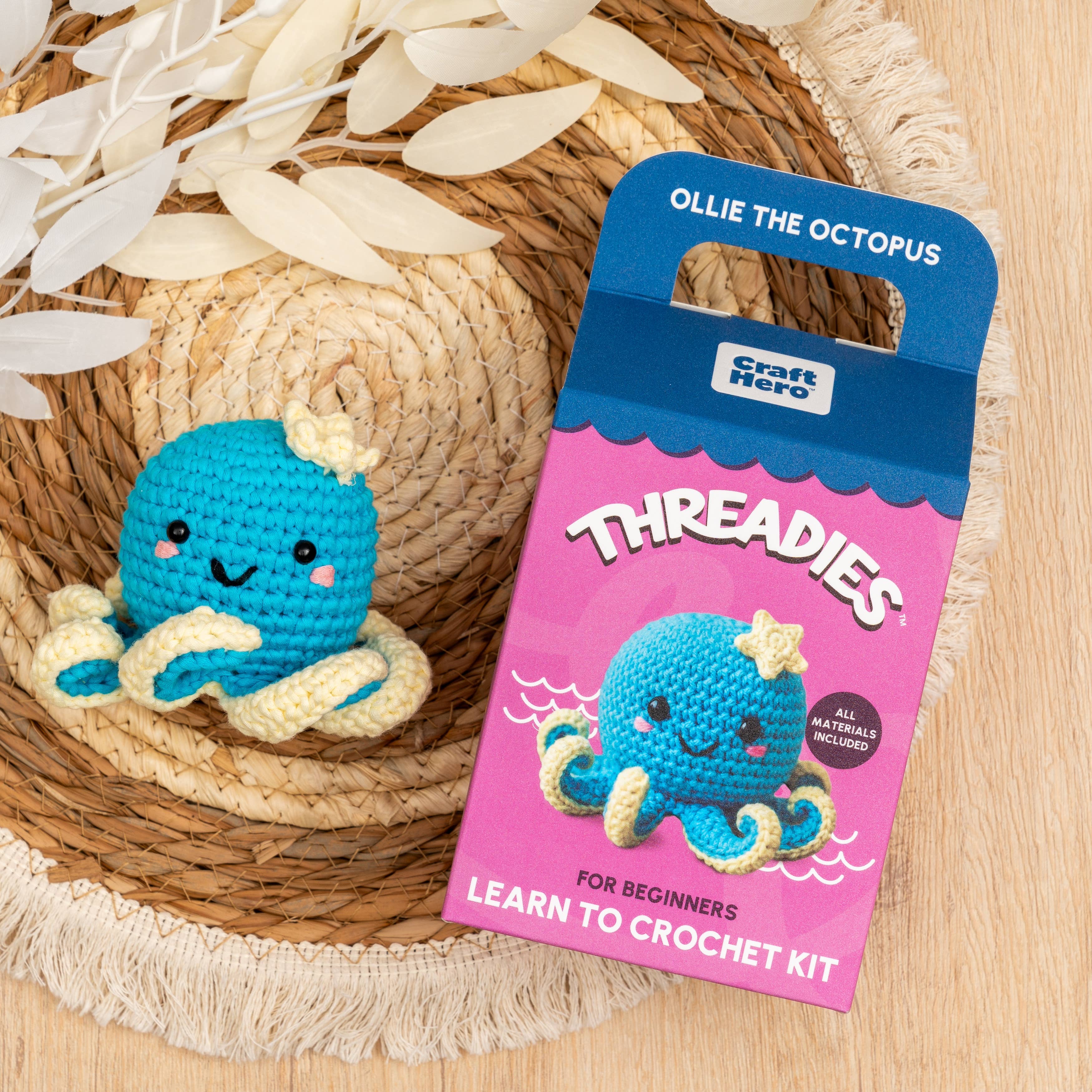 Crochet Kit for Beginners | Ollie the Octopus