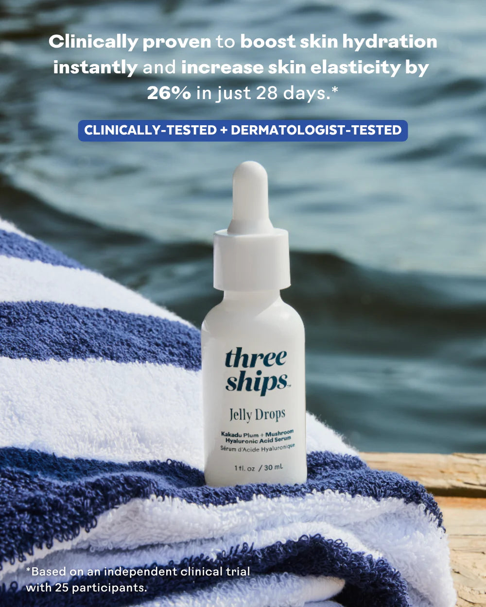 Jelly Drops | Hydrating Glow Serum with Tremella Mushroom & Vitamin C | Lightweight Jelly Serum