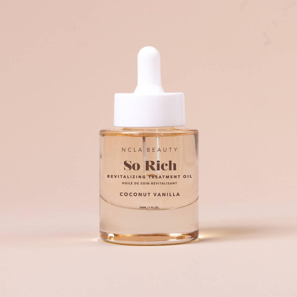 Coconut Vanilla Body Oil | Nourishing Vitamin E Treatment Oil for Soft, Glowing Skin