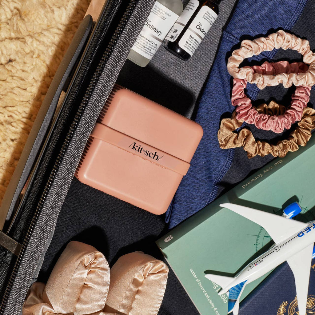 Eco-Friendly Shampoo & Conditioner Bar Travel Case | Dual Compartment, TSA-Approved
