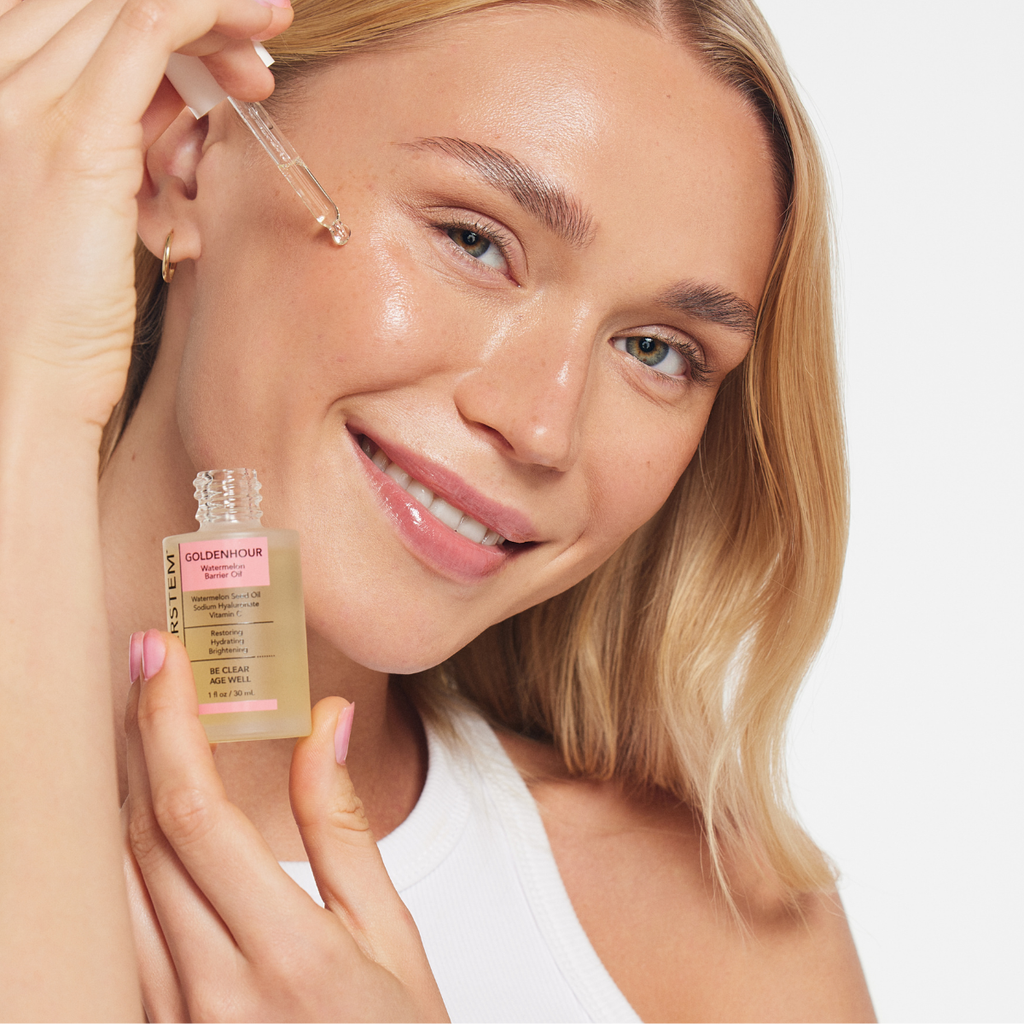 GoldenHour | Barrier Repair Facial Oil with Watermelon Seed Oil & Hyaluronic Acid