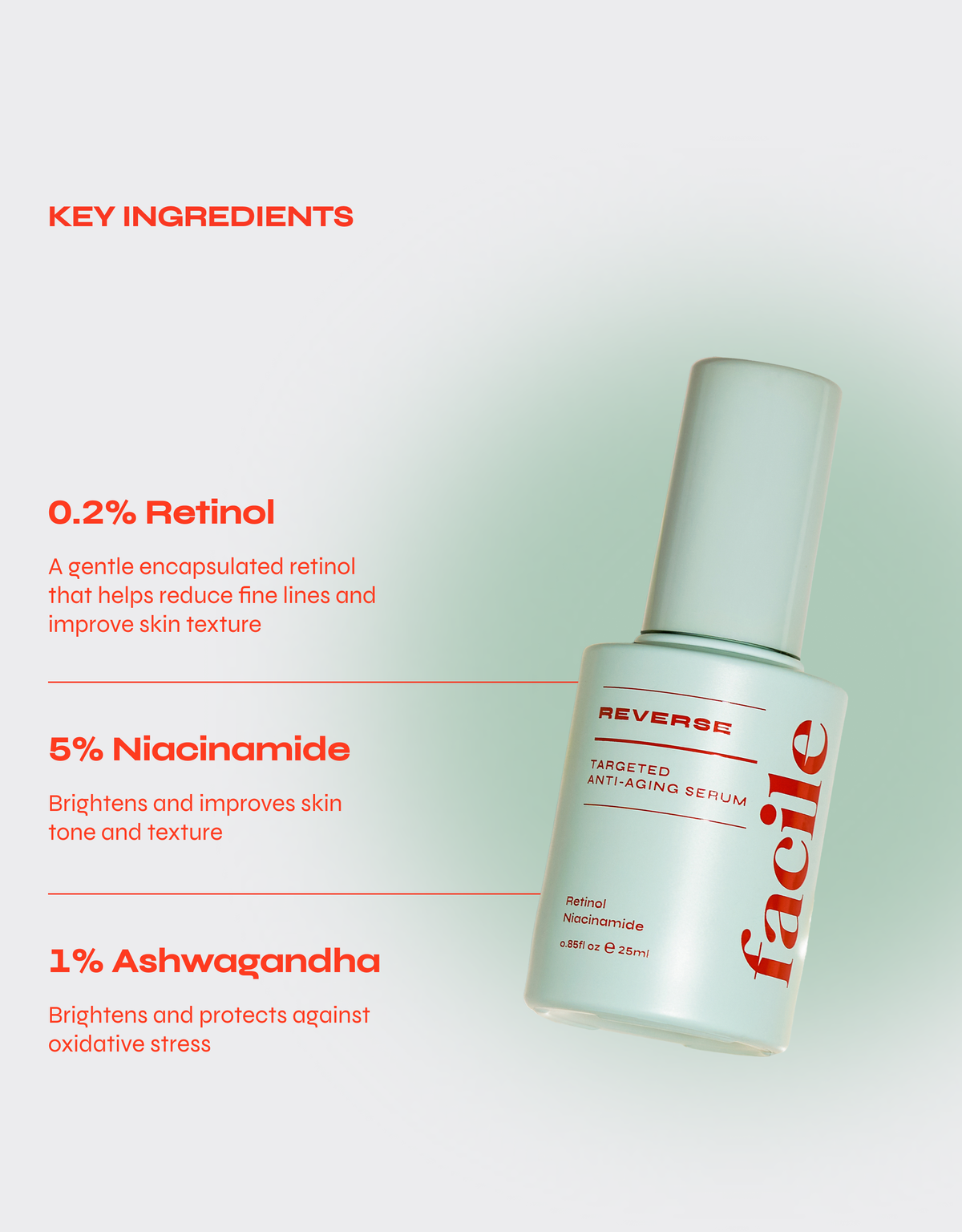 Reverse | Retinol + Vitamin C Serum
