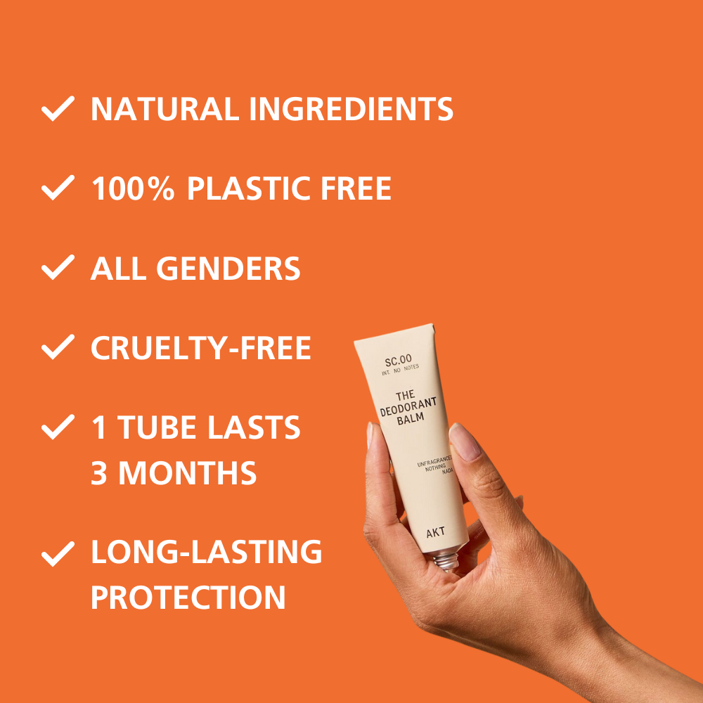 AKT Aluminum-Free Deodorant Balm | Natural All-Day Odor Protection