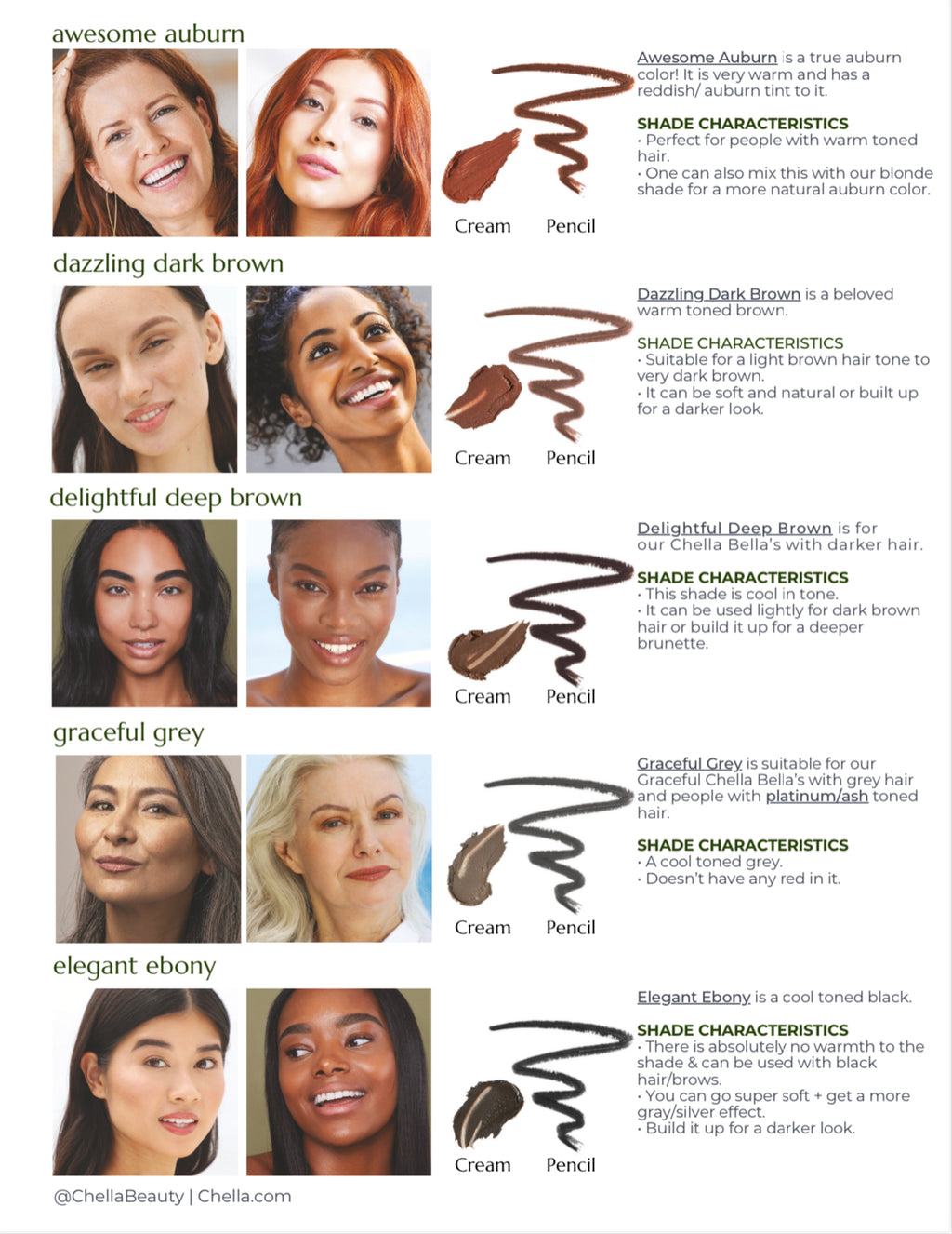 Retractable Eyebrow Pencil – Long-Wearing, Natural Finish | 9 Shades