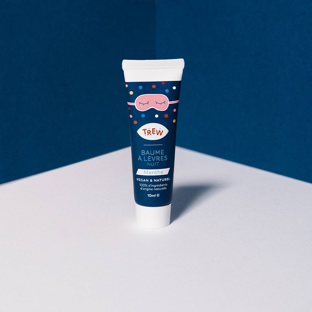Mint Overnight Lip Balm – Natural Vegan Lip Treatment
