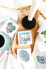 Hygge Mini Coloring Book | Pocket-Sized Coloring Book for Adults