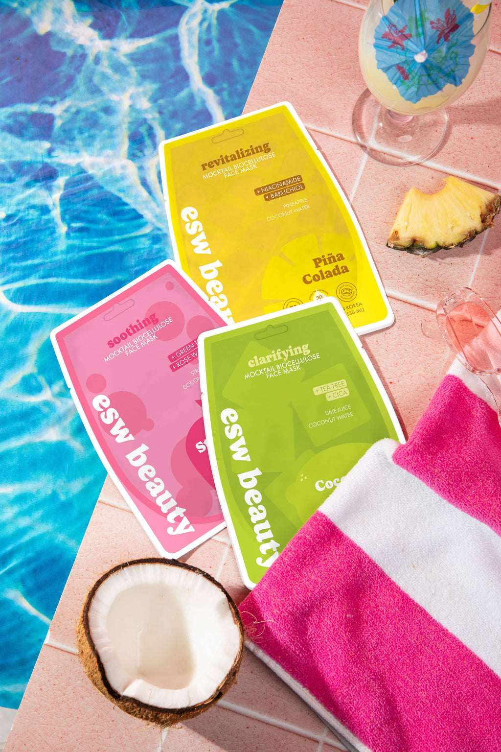 Piña Colada Revitalizing Biocellulose Sheet Mask