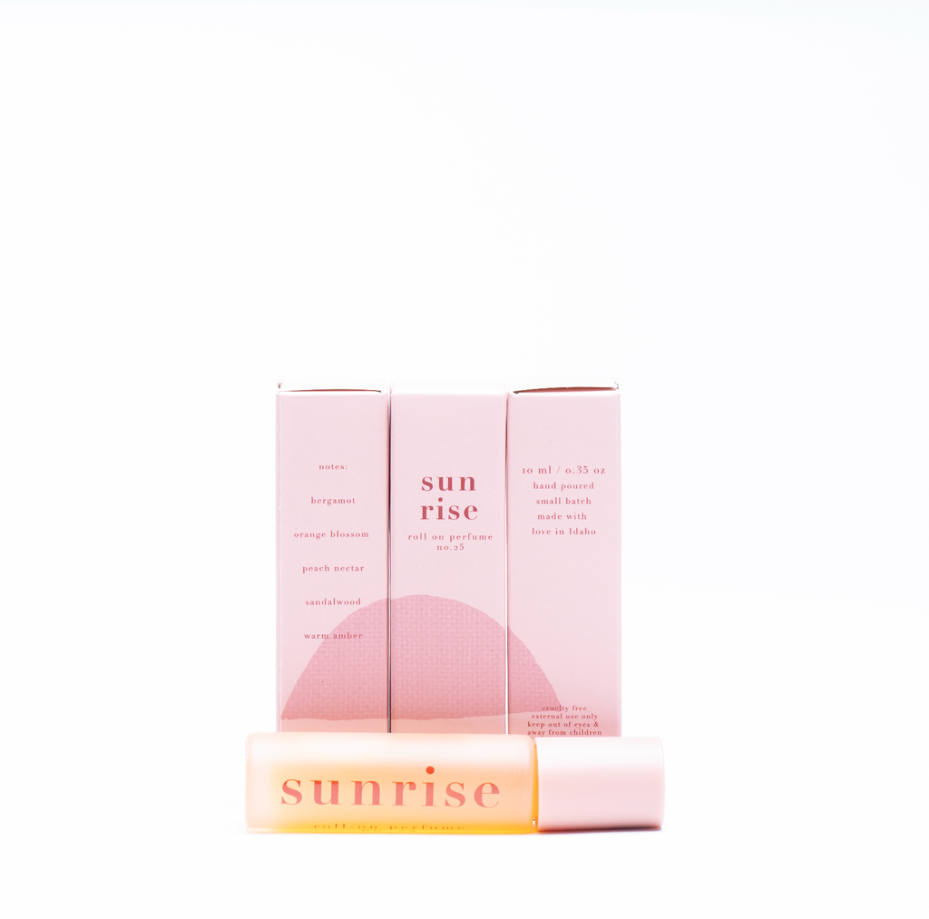 No. 25 Sunrise Clean Roll-On Perfume Oil – Citrus Floral Warm Amber