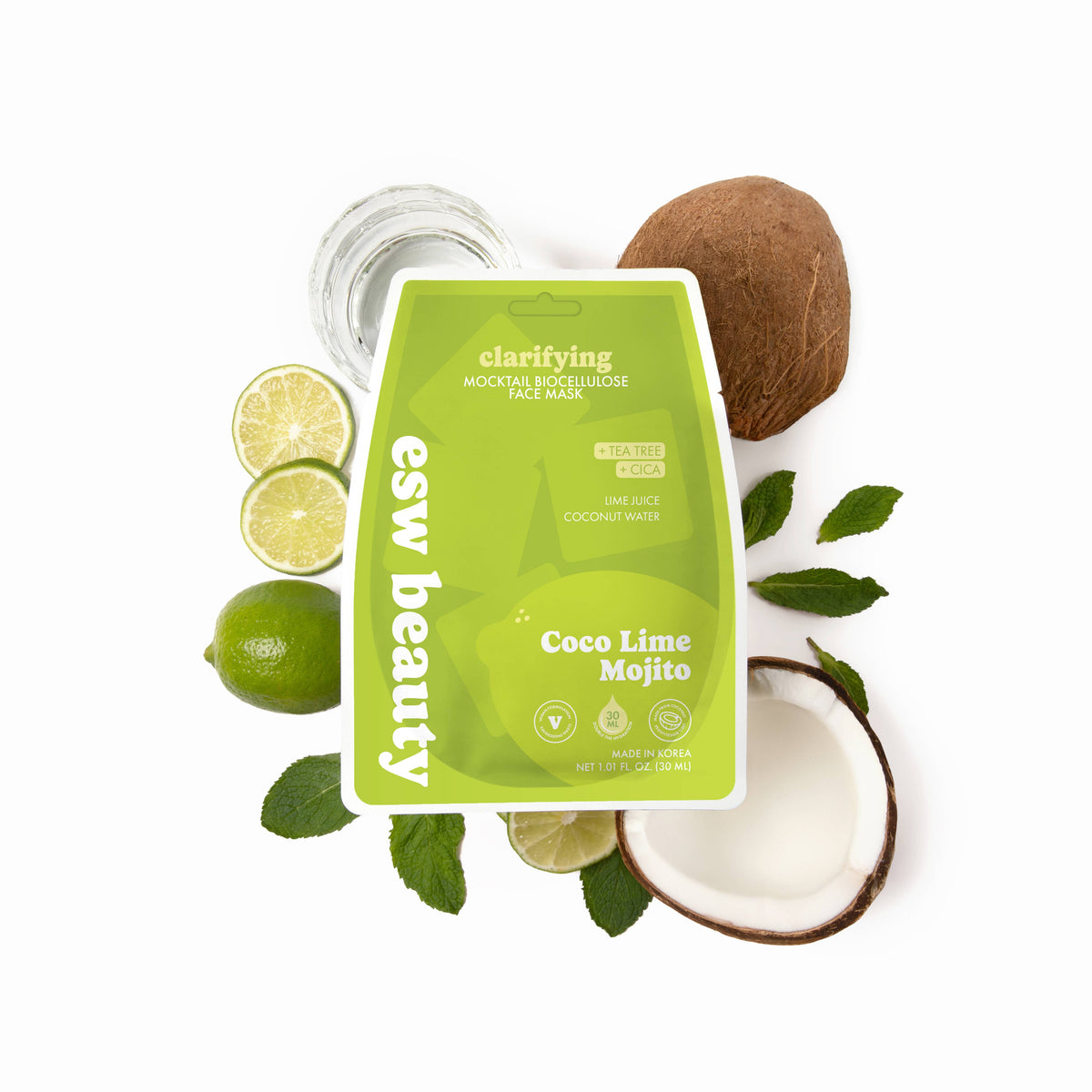 Coco Lime Mojito Biocellulose Sheet Mask