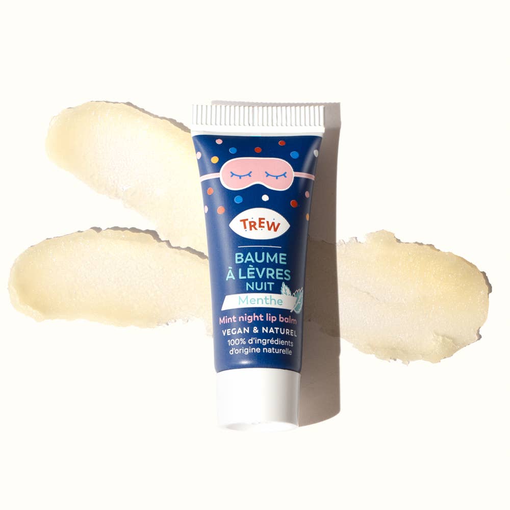 Mint Overnight Lip Balm – Natural Vegan Lip Treatment