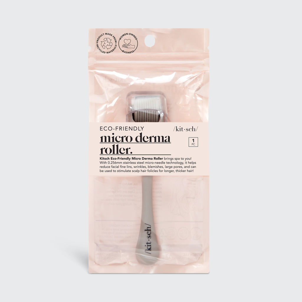 Micro Derma Facial Roller in Warm Gray Color