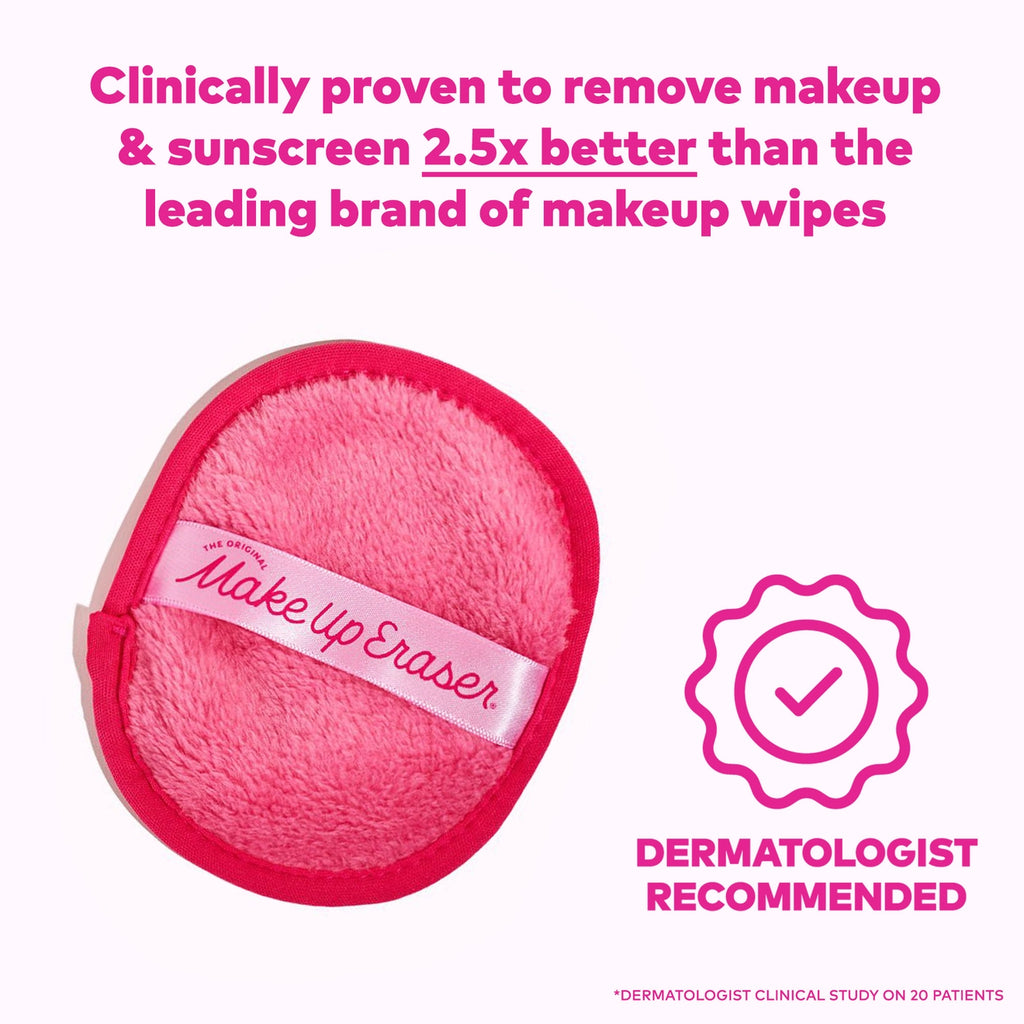 MakeUp Eraser® Reusable Makeup Remover Cloth Set – 7 Pack with Laundry Bag