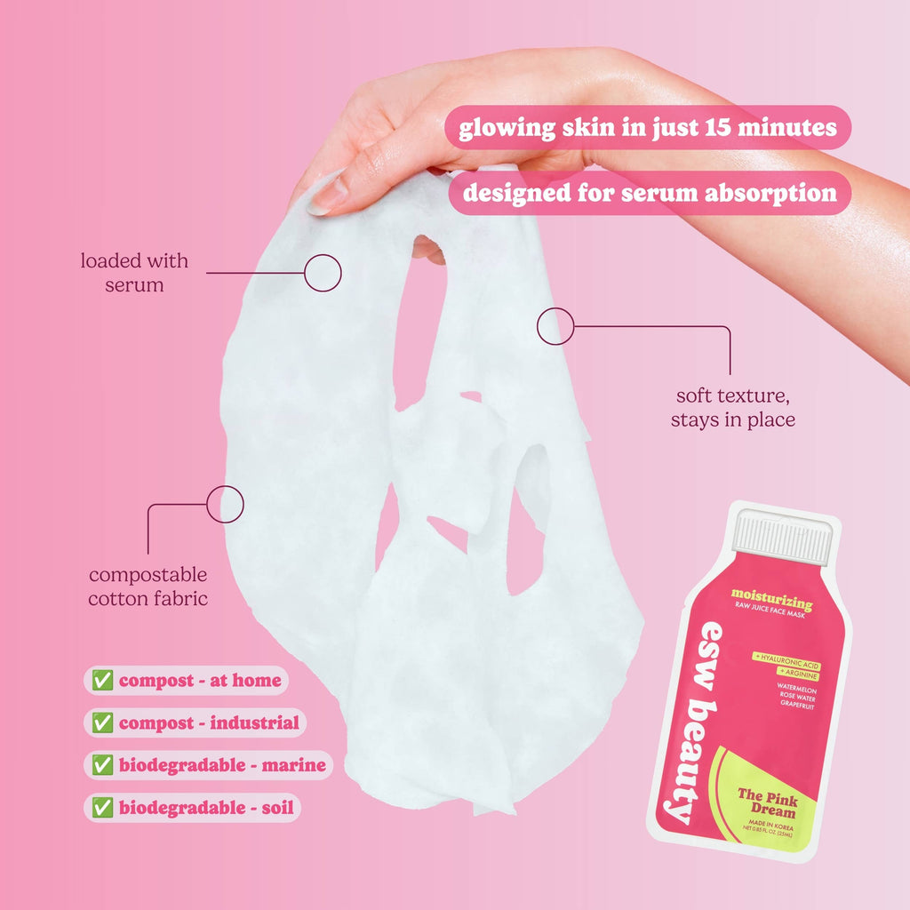 Pink Dream Moisturizing Raw Juice Mask