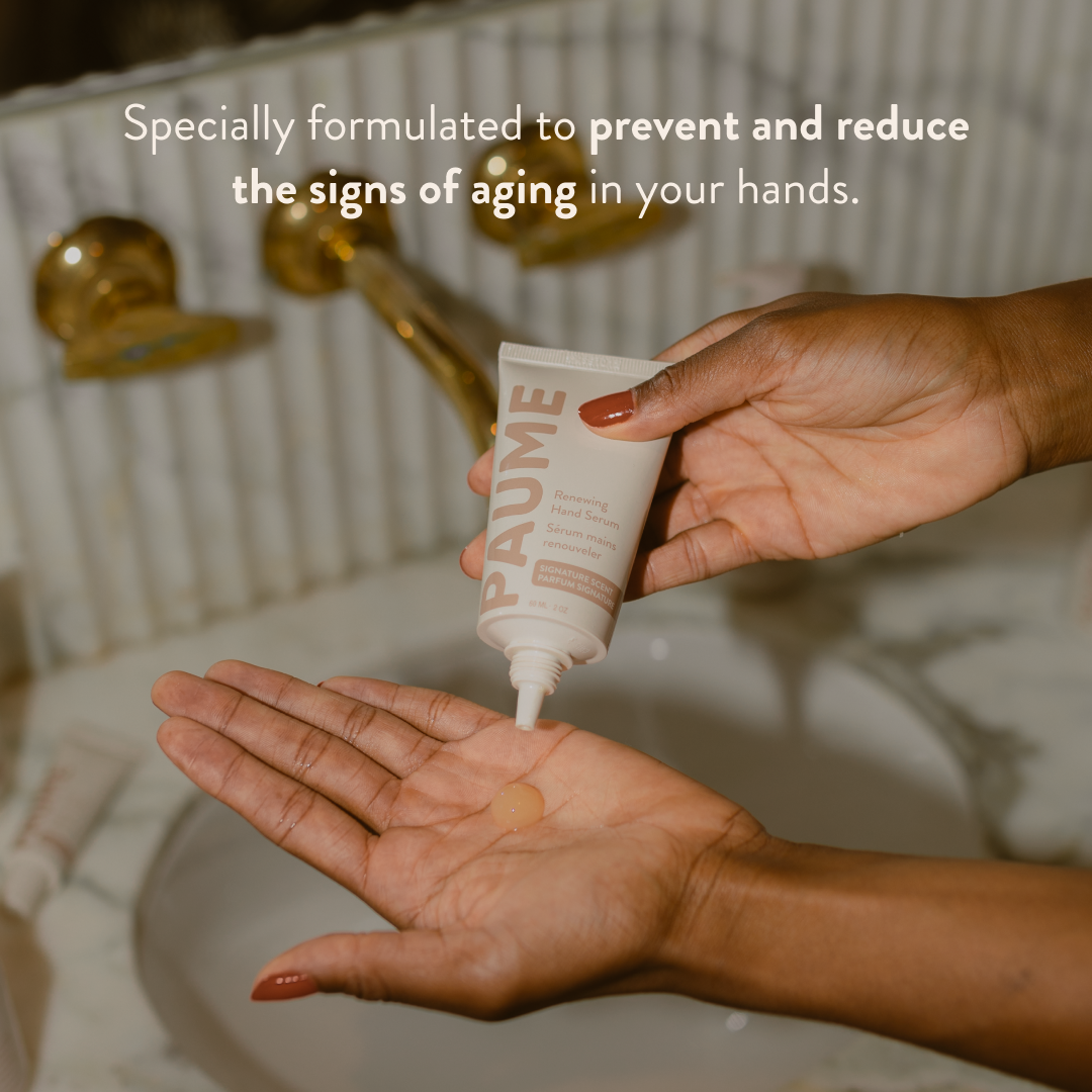 Anti-Aging Hand Serum for Wrinkles, Dark Spots + Crepey Skin