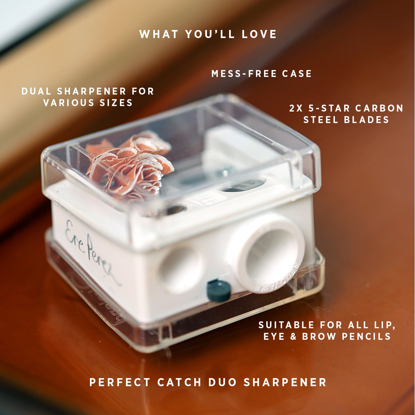 Ere Perez Dual Pencil Sharpener 2.0
