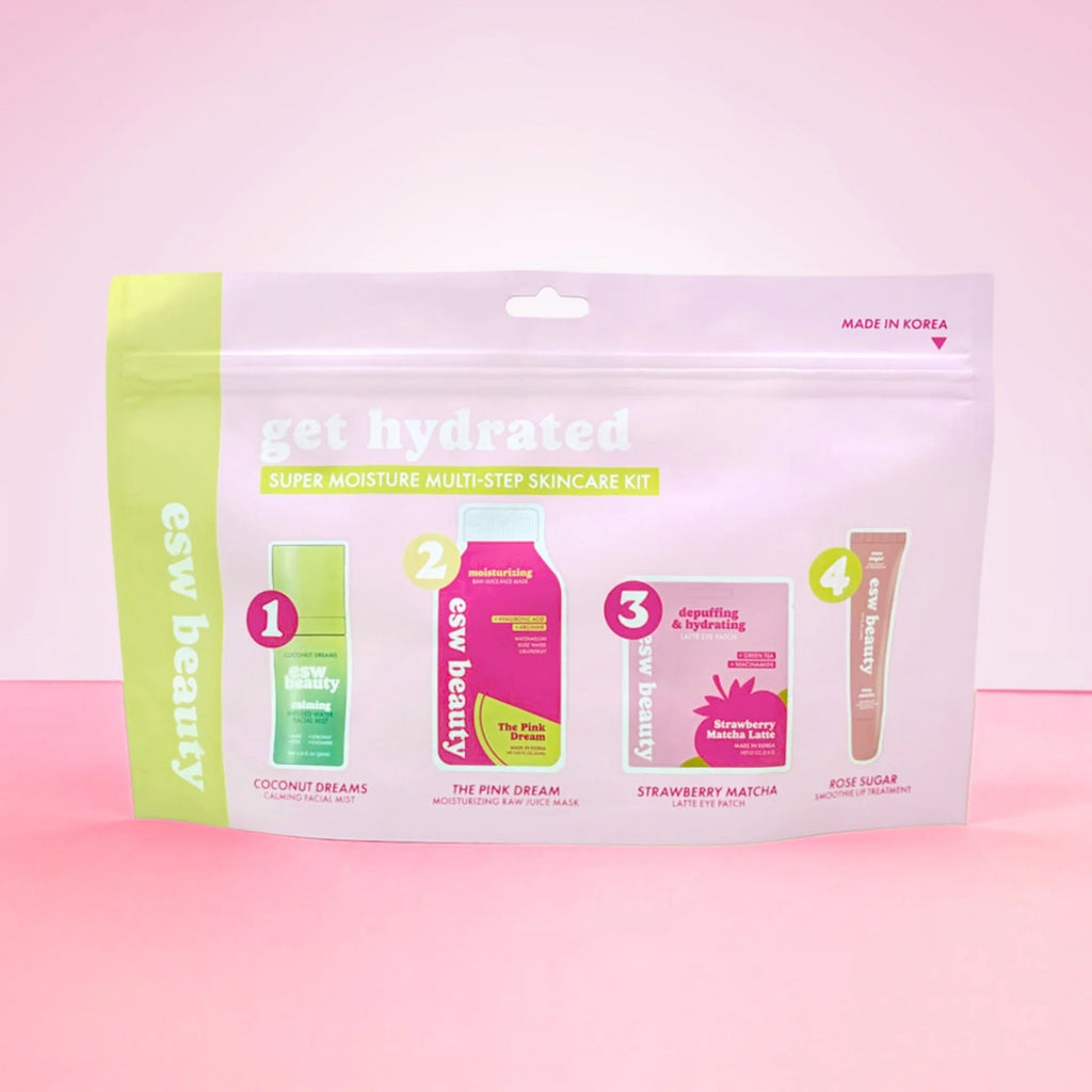 Get Hydrated Skincare Kit | Hydrating Self-Care Gift Set