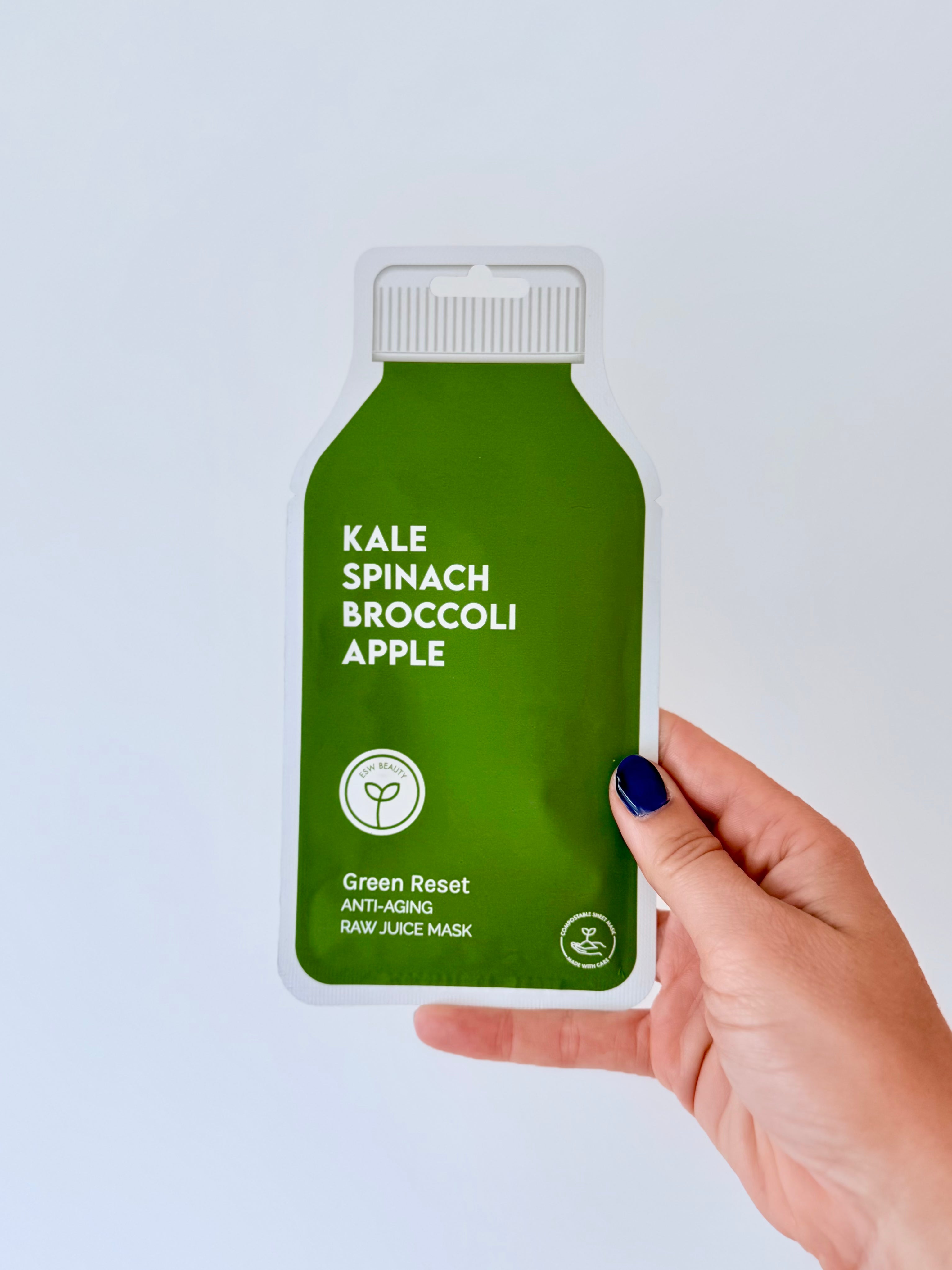 Green Reset Anti-Aging Raw Juice Mask