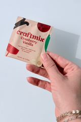Cranberry Vanilla Cocktail/Mocktail Mixer - Single Packets