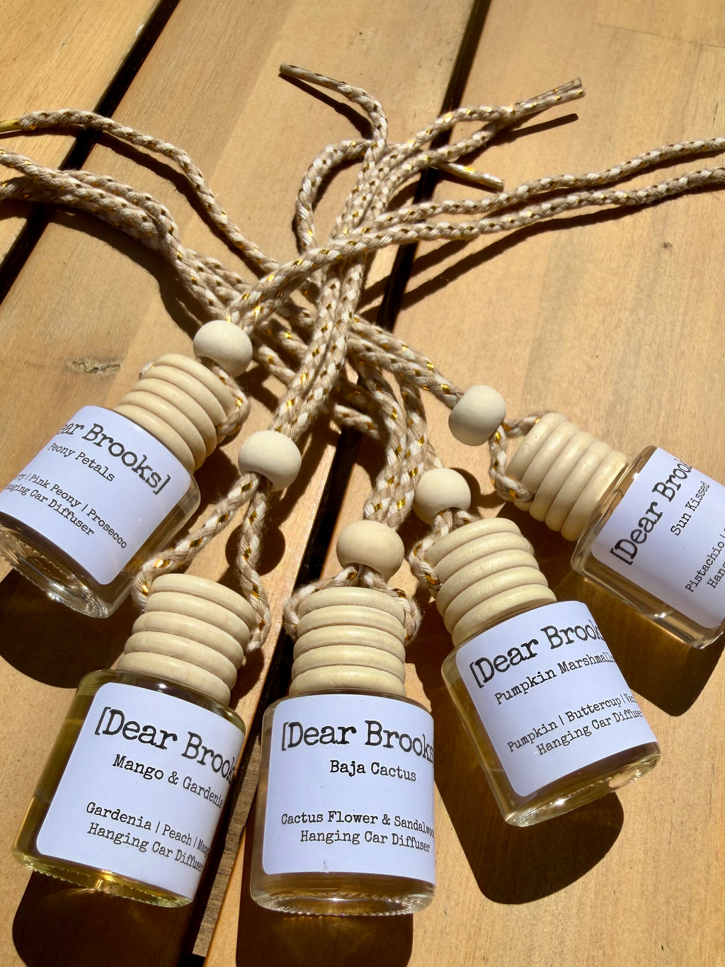 [Dear Brooks] Clean Scented Hanging Car Diffuser