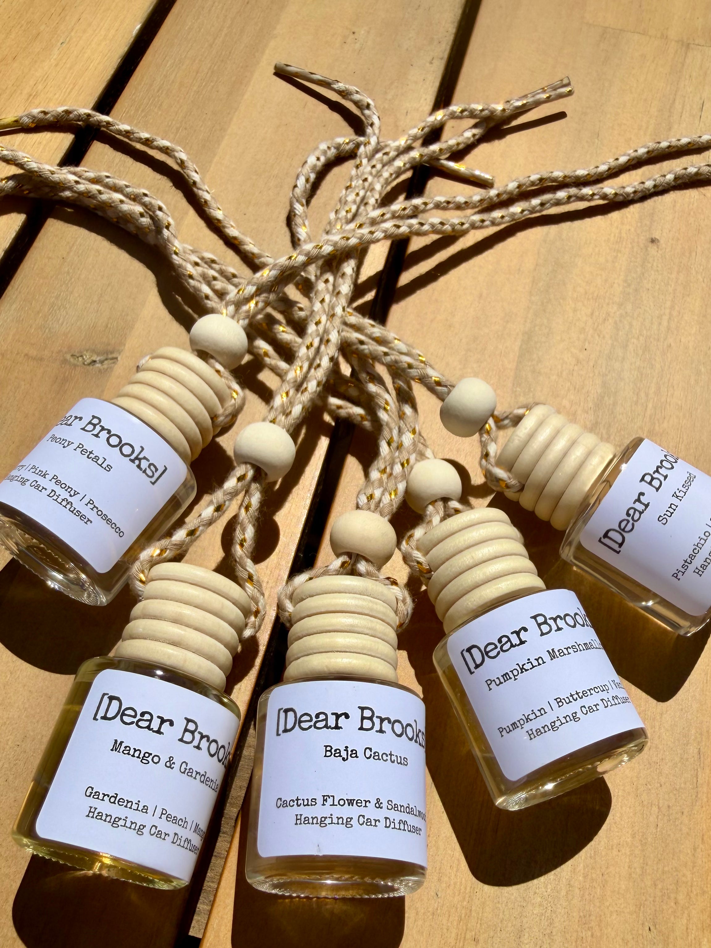 [Dear Brooks] Clean Scented Hanging Car Diffuser