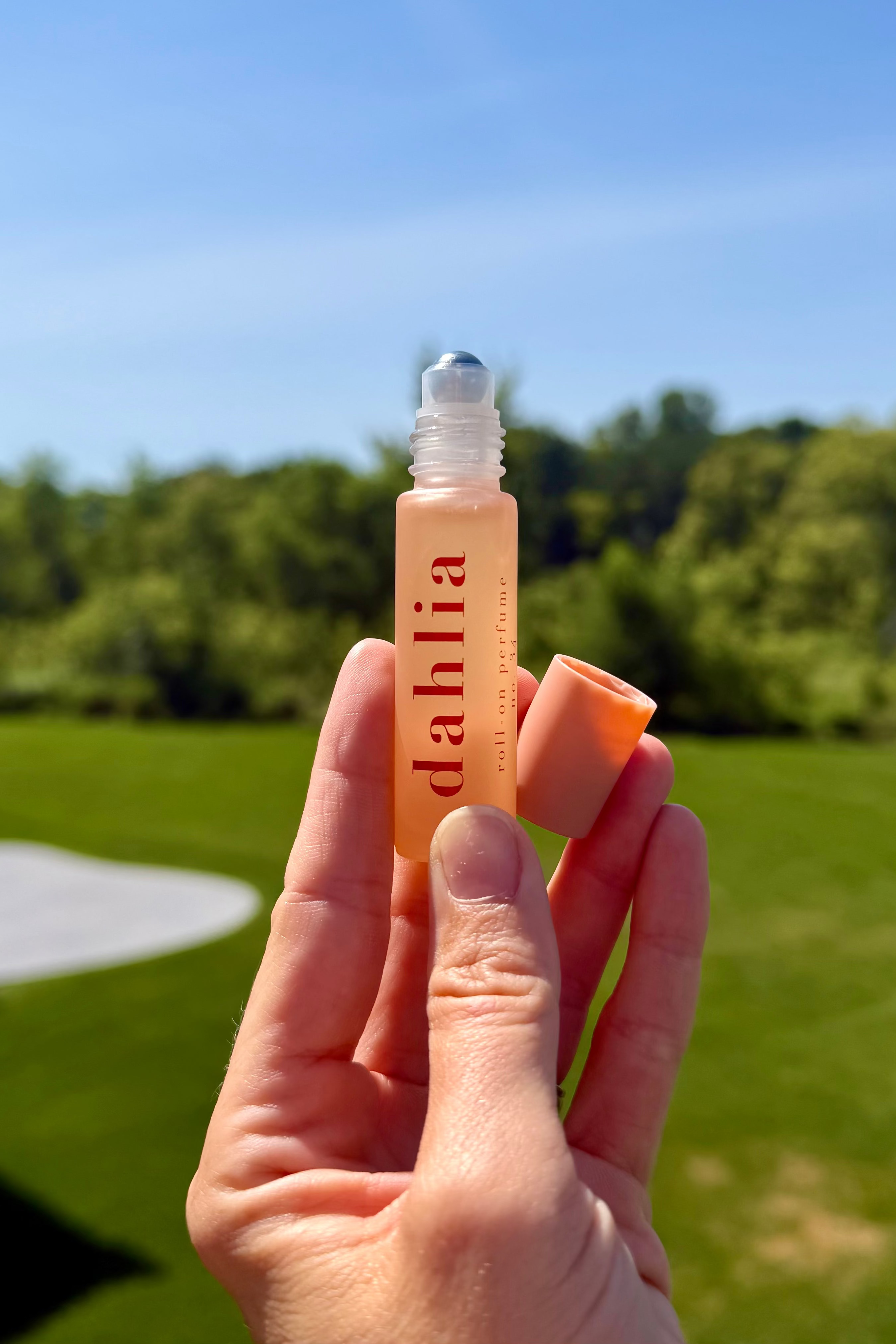 No. 34 dahlia • clean perfume •  roll-on or eau de parfum options