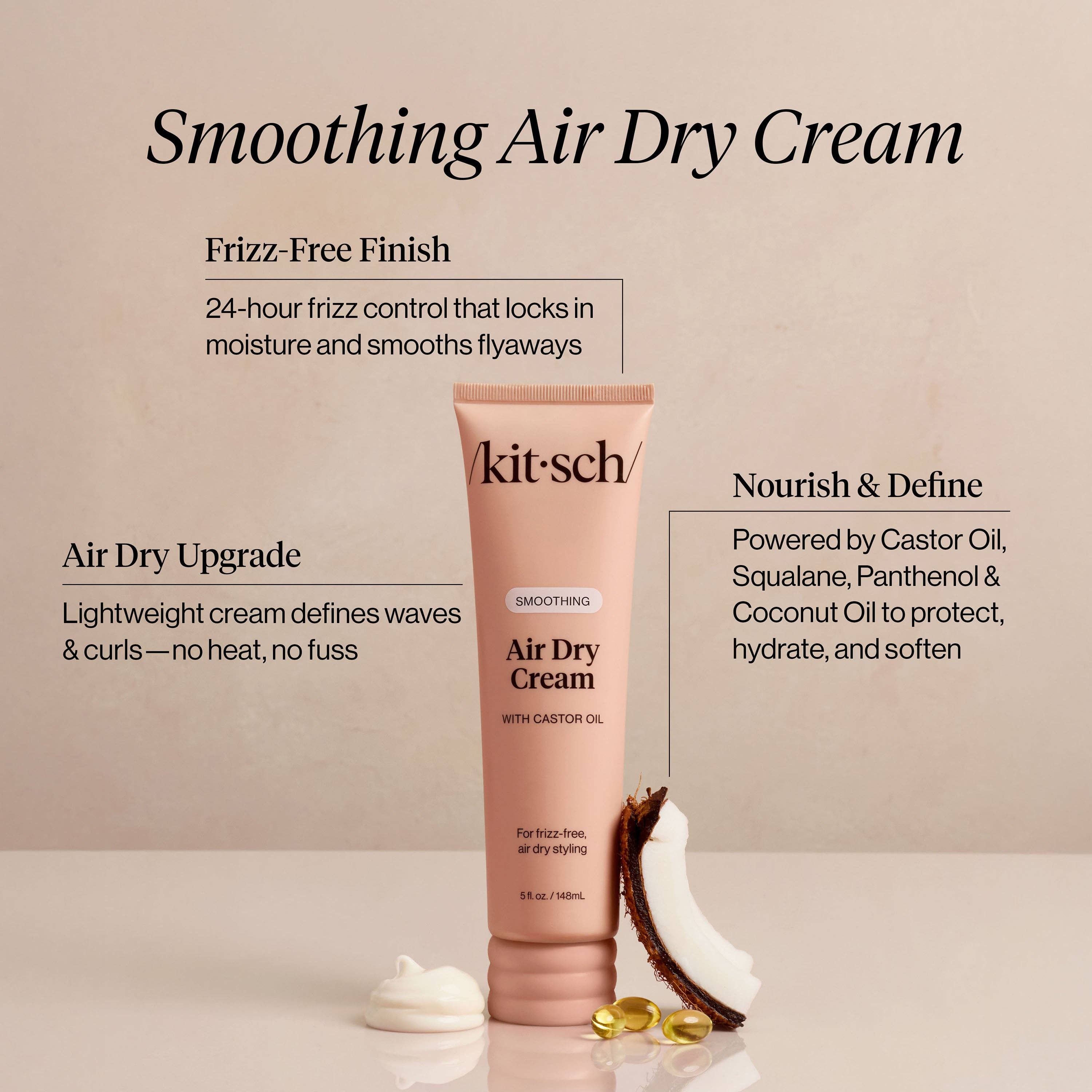 Smoothing Air Dry Cream | Achieve a smooth, frizz-free finish