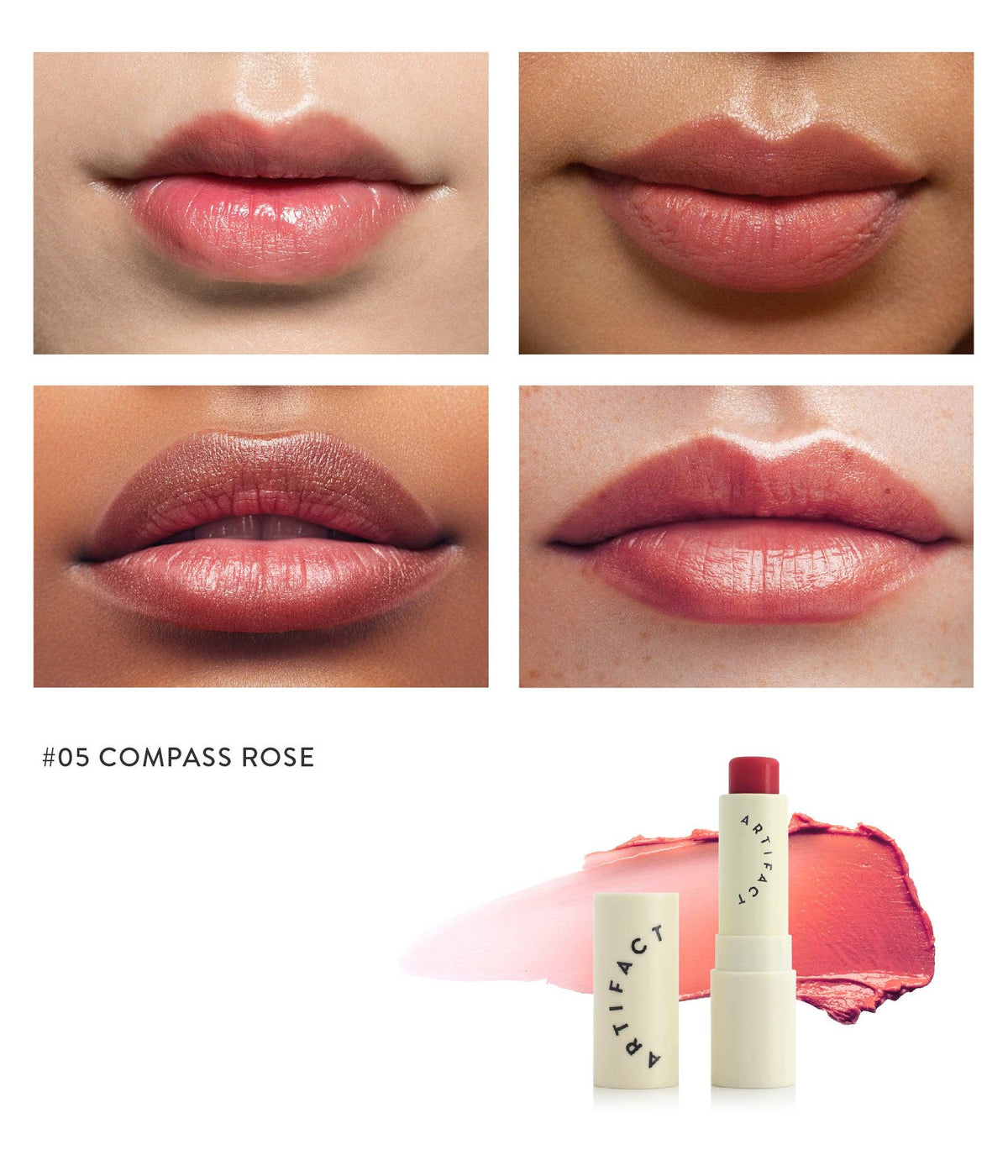 Sheer Nourishing Lip Balm Tint | Buildable Color with Cupuaçu Butter & Squalane